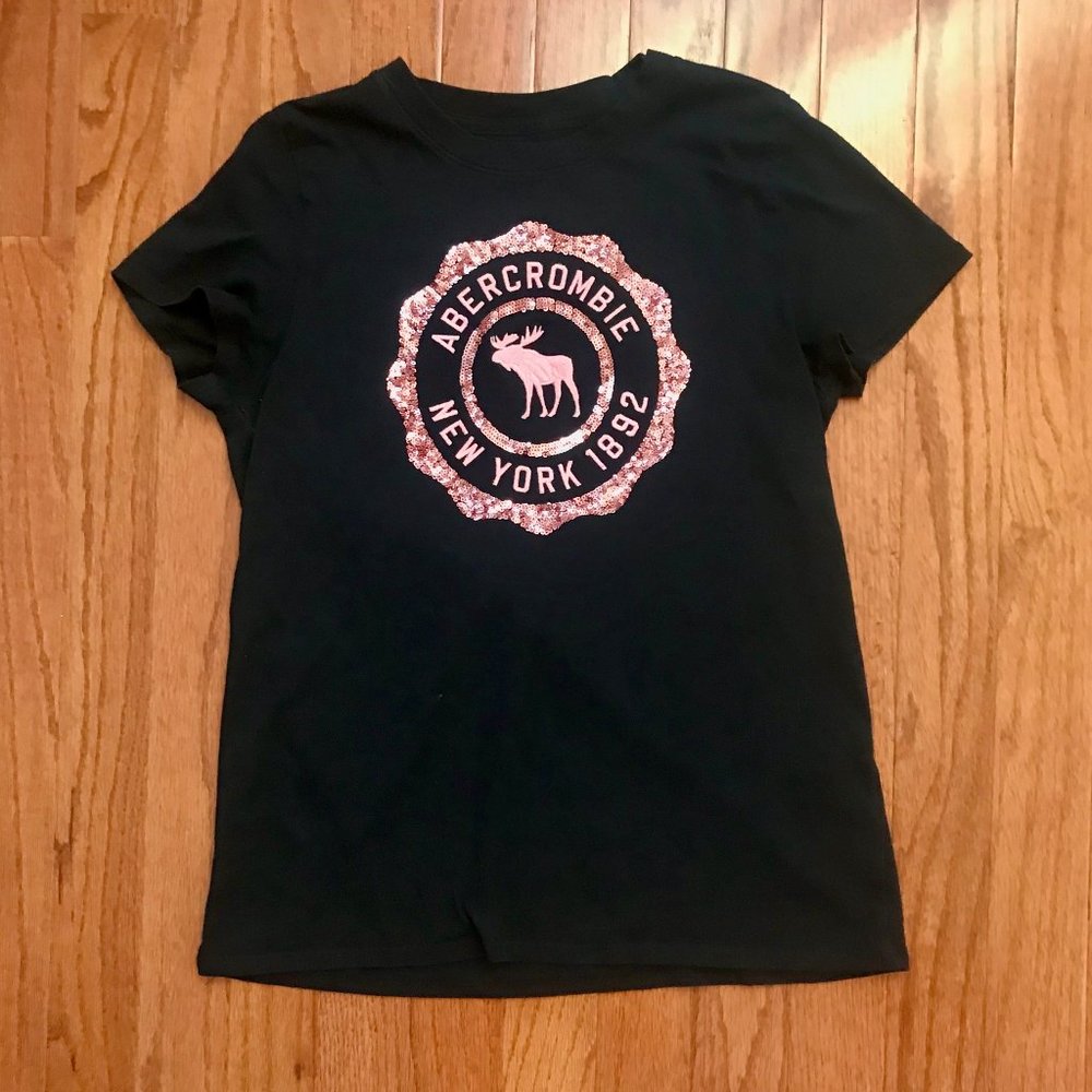 Abercrombie Kids Black Tee